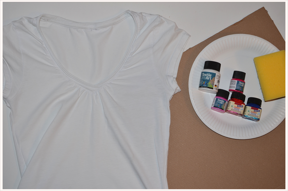 Werbung, die bewegt, und ihr Ergebnis: Galaxy-Shirt-DIY