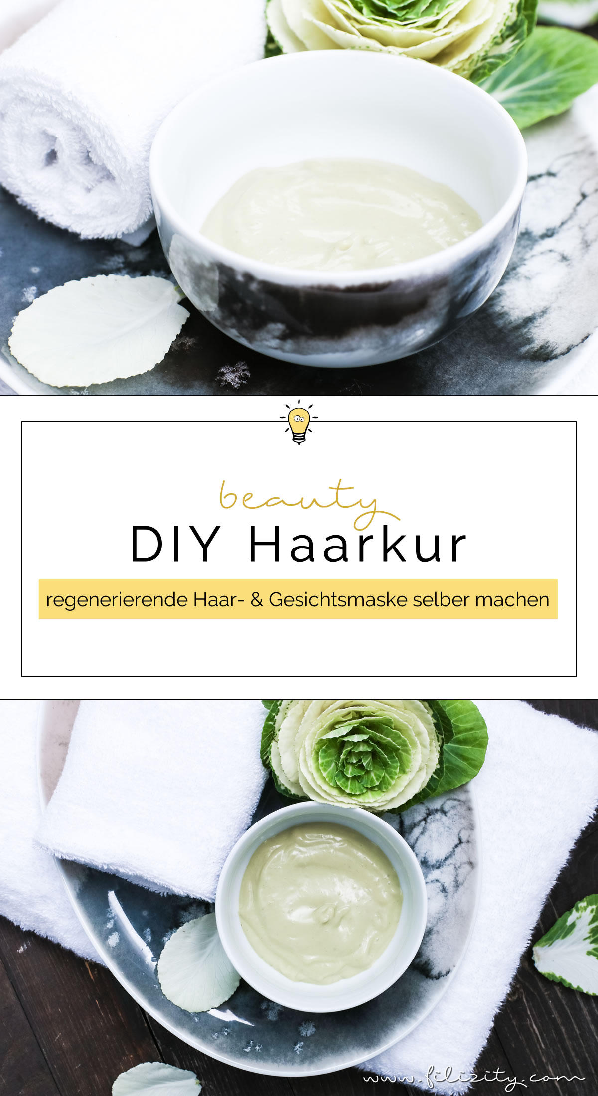 DIY-Beauty: Regenerierende Haarkur/Gesichtsmaske selber machen - Einfache Naturkosmetik | Filizity.com | Beauty-Blog aus dem Rheinland #naturkosmetik