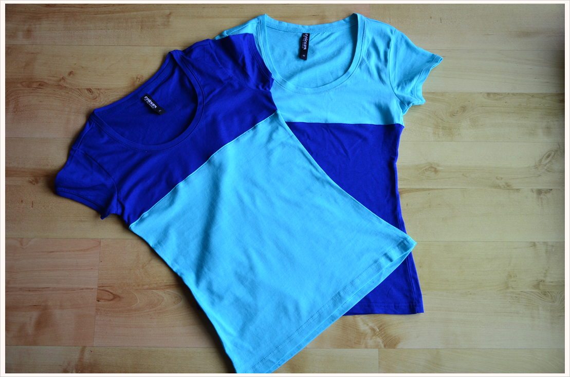 DIY-Dienstag: Colour-Block-Shirts