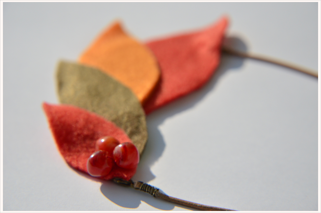 DIY-Dienstag: Herbstkette aus Filz