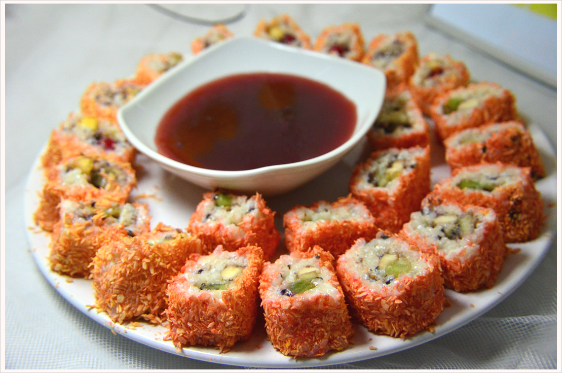 Mmmontags-Rezept: Sushi für Süße