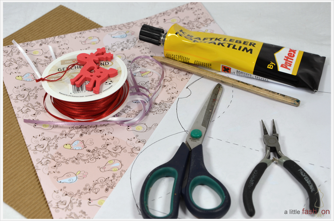 Der a-little-fashion-Adventskalender: 11 Dezember  - Schöne DIY-Geschenkschachtel