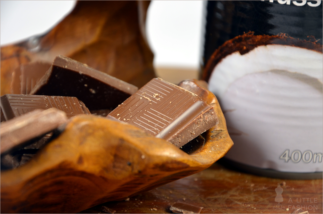 Karibik für den Winter: Heiße Schokolade mit Kokosmilch