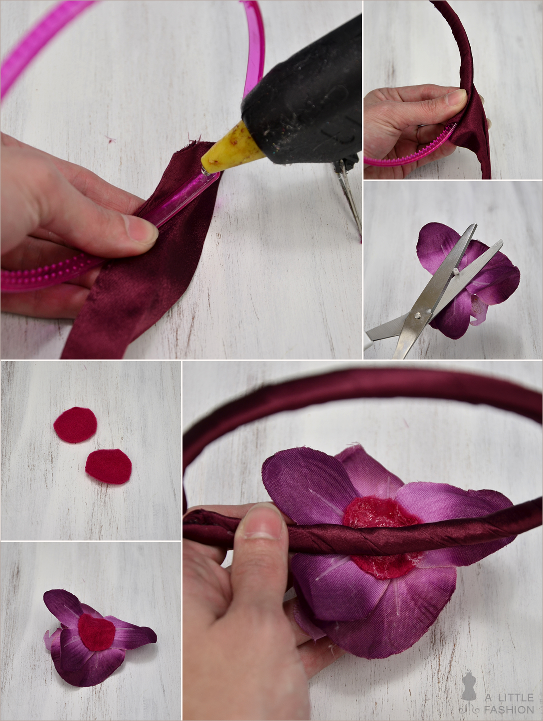 Radiant Orchid und ein Fashion-DIY