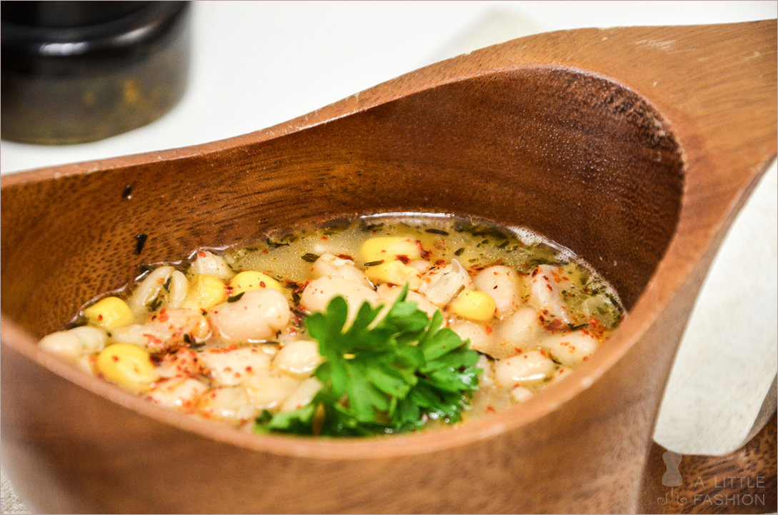 Heute ganz in Weiß: White chicken chili