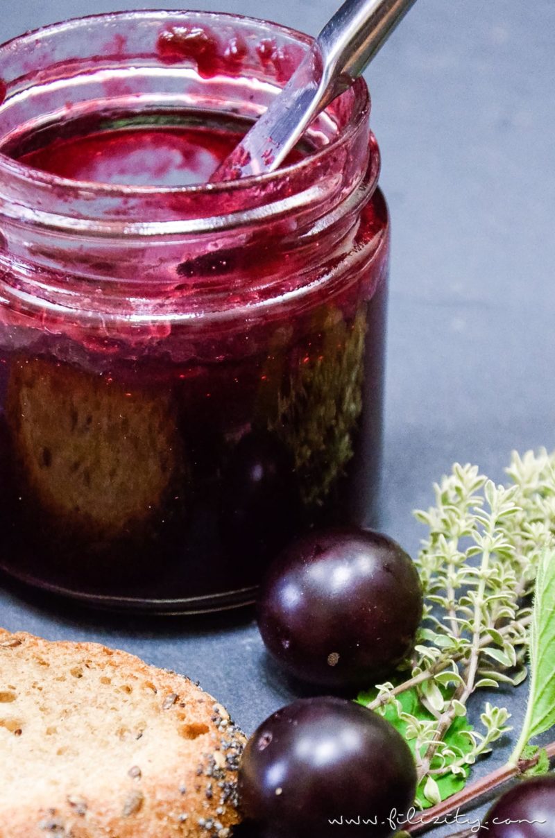 Frühstücks-Rezept: Kirschpflaumen-Marmelade mit Vanille | Filizity.com ...