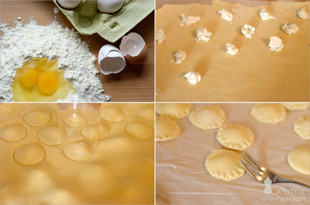 Rezept: Ravioli mit Ziegenkäsefüllung