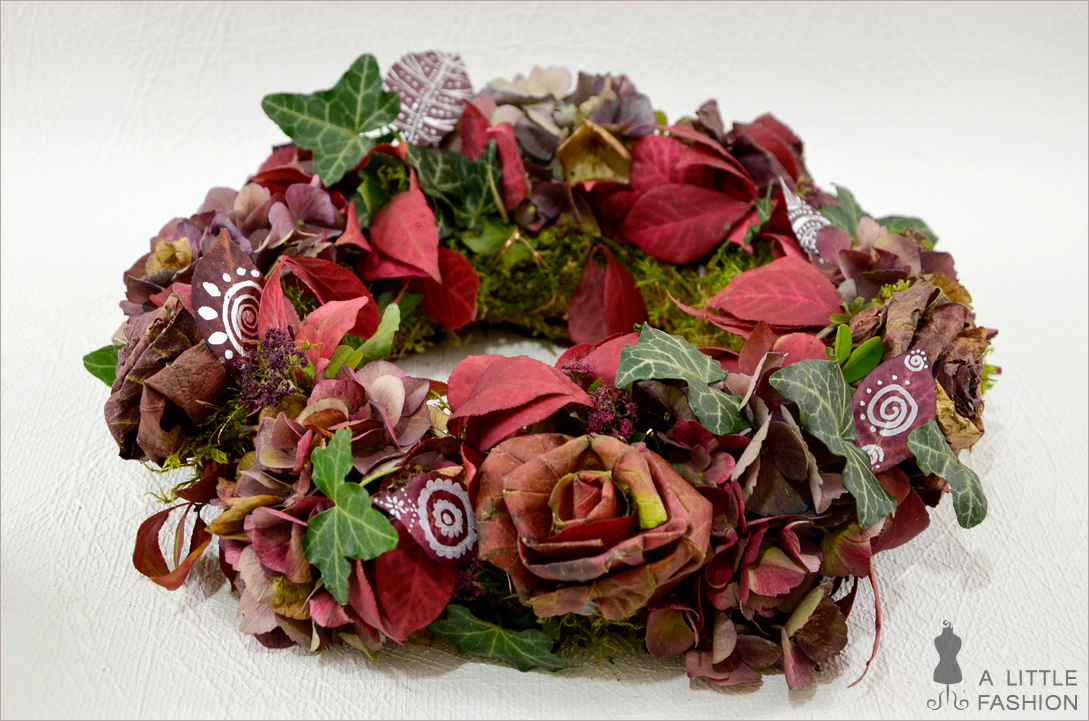 DIY-Deko: Wunderschöne Rosen aus Blättern