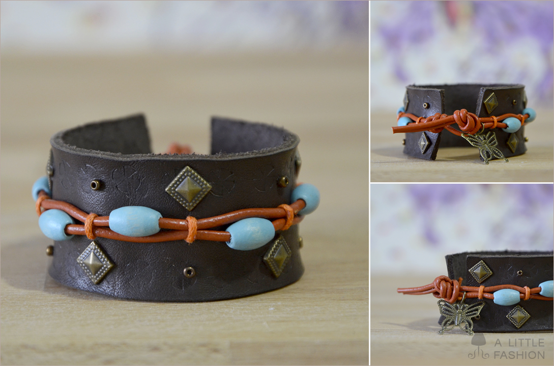 DIY: Boho-Armband aus Leder