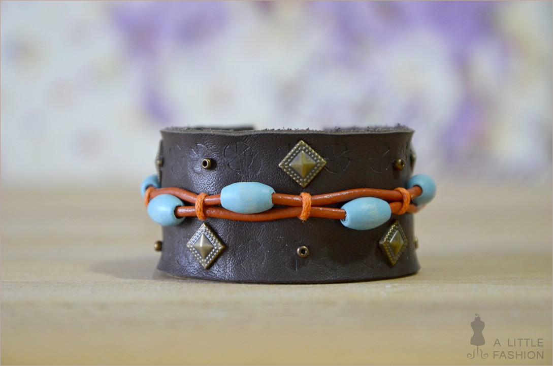 DIY: Boho-Armband aus Leder