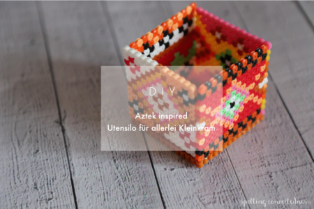 Utensilo Bügelperlen DIY Fräulein Coquetterie Geschenk Office Organization
