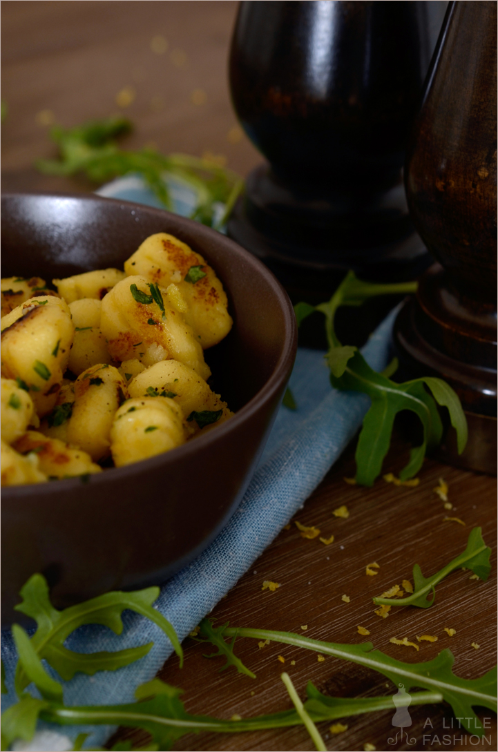 [Rezept] Gnocchi mit Rucola und Zitrone - Filizity.com