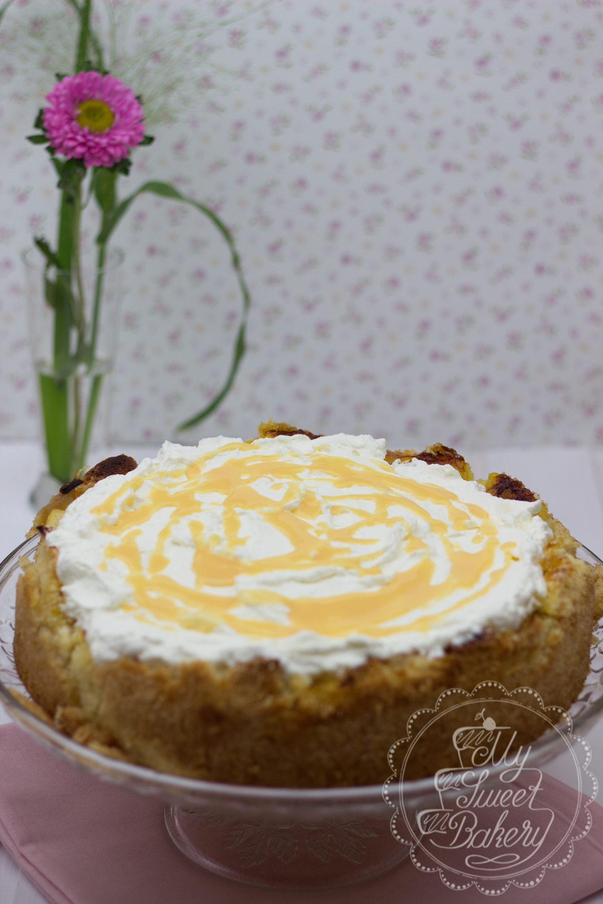 Apfel-Wein-Torte mit Eierlikör (glutenfrei) | Filizity.com