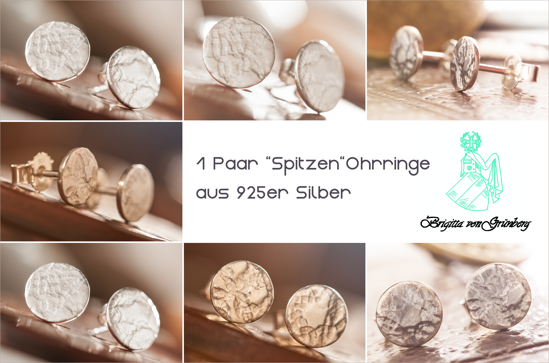 Gewinne 1 Paar Silber-Ohrringe von Brigitta von Grünberg | A Little Fashion | https://www.filizity.com/fashion/alittlefashion-geburtstagssause-giveaway-3