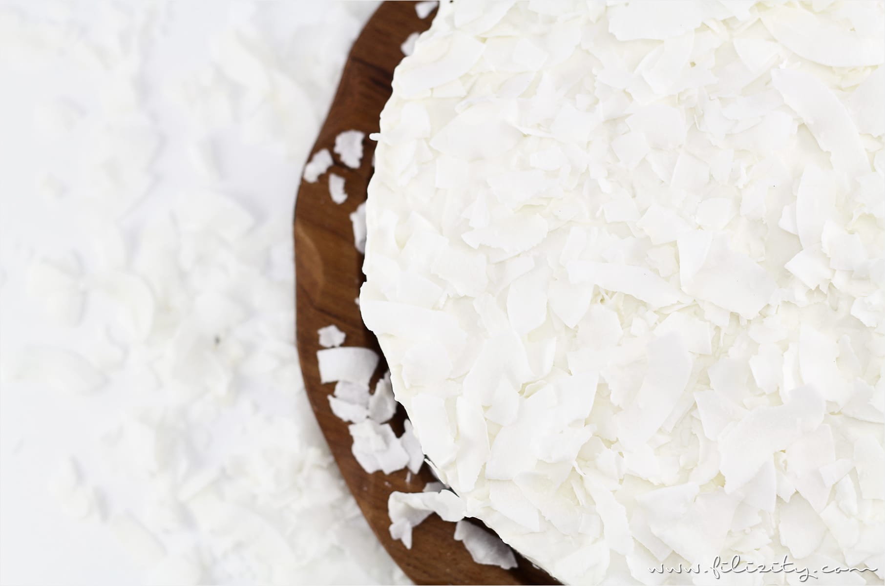 Rezept: No-Bake Kokos-Mascarpone-Torte