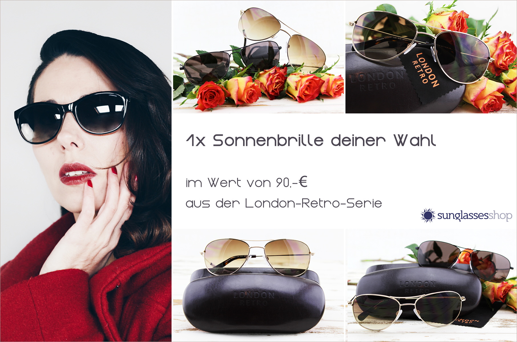 Little Black Dress + Giveaway | A Little Fashion | https://www.filizity.com/fashion/little-black-dress-sonnenbrille-giveaway