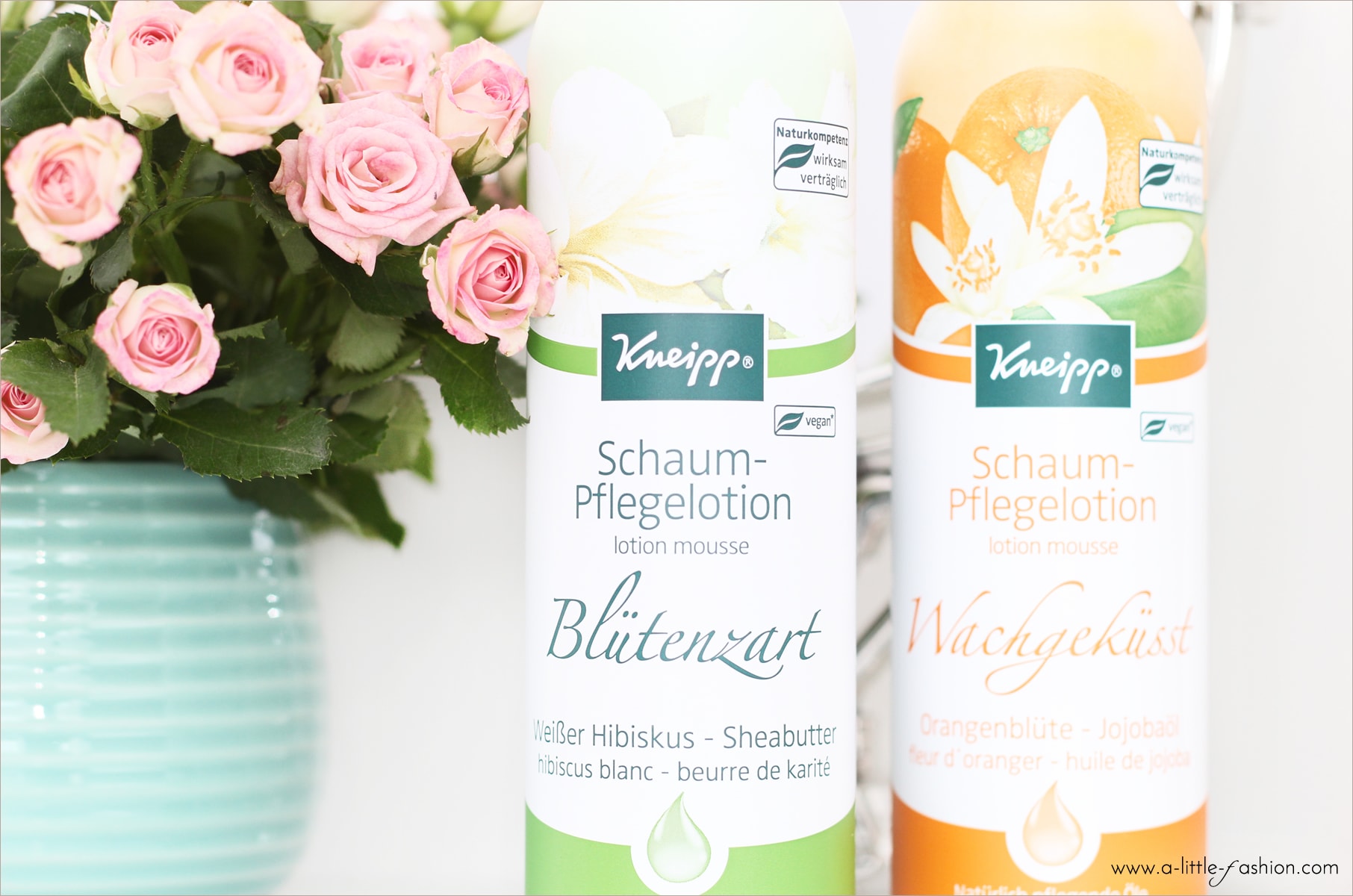 Kneipp Schaumpflege für die Haut - Blütenzart & Wachgeküsst