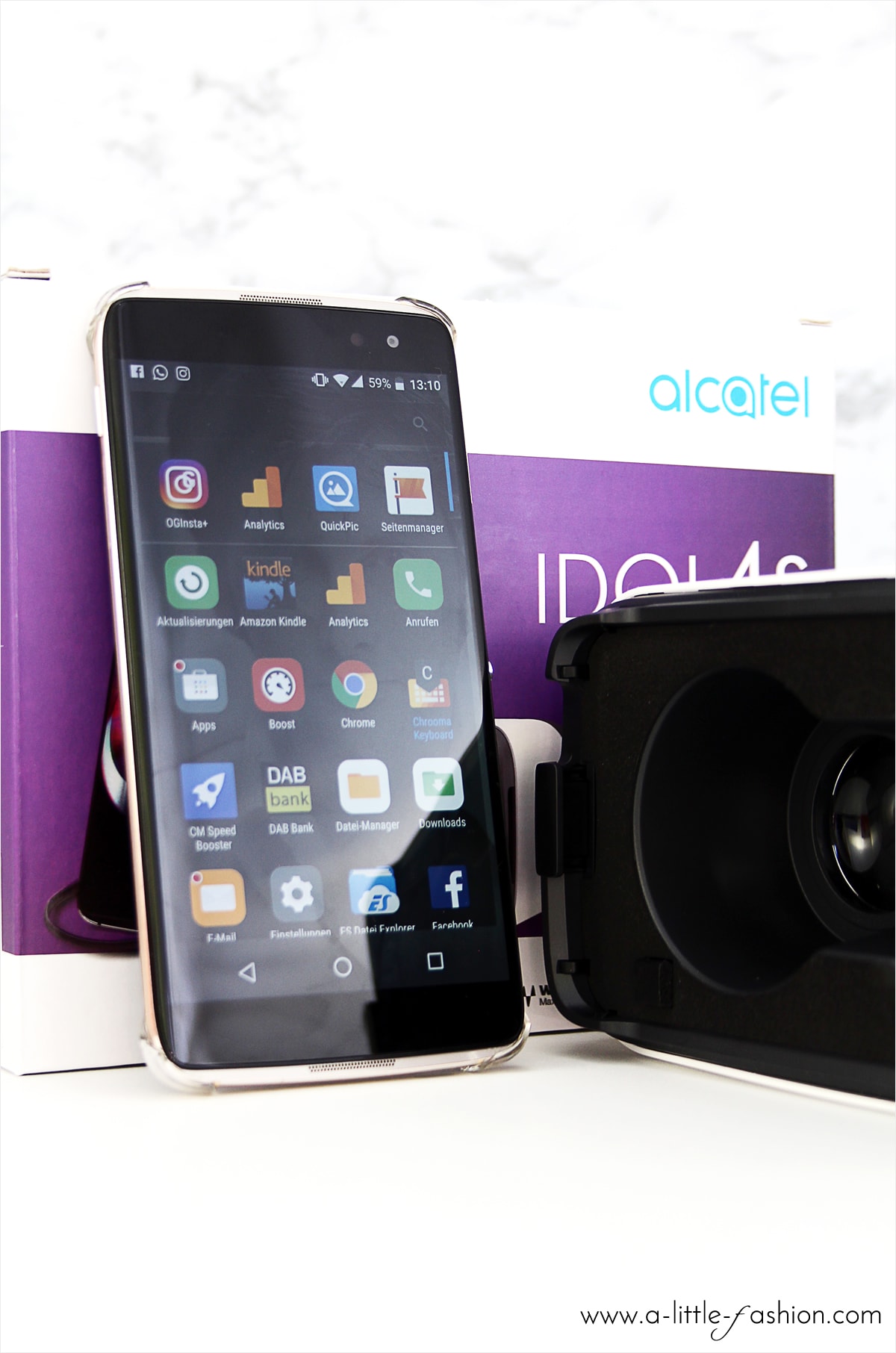 Boom me up! Alcatel Idol 4S | A Little Fashion