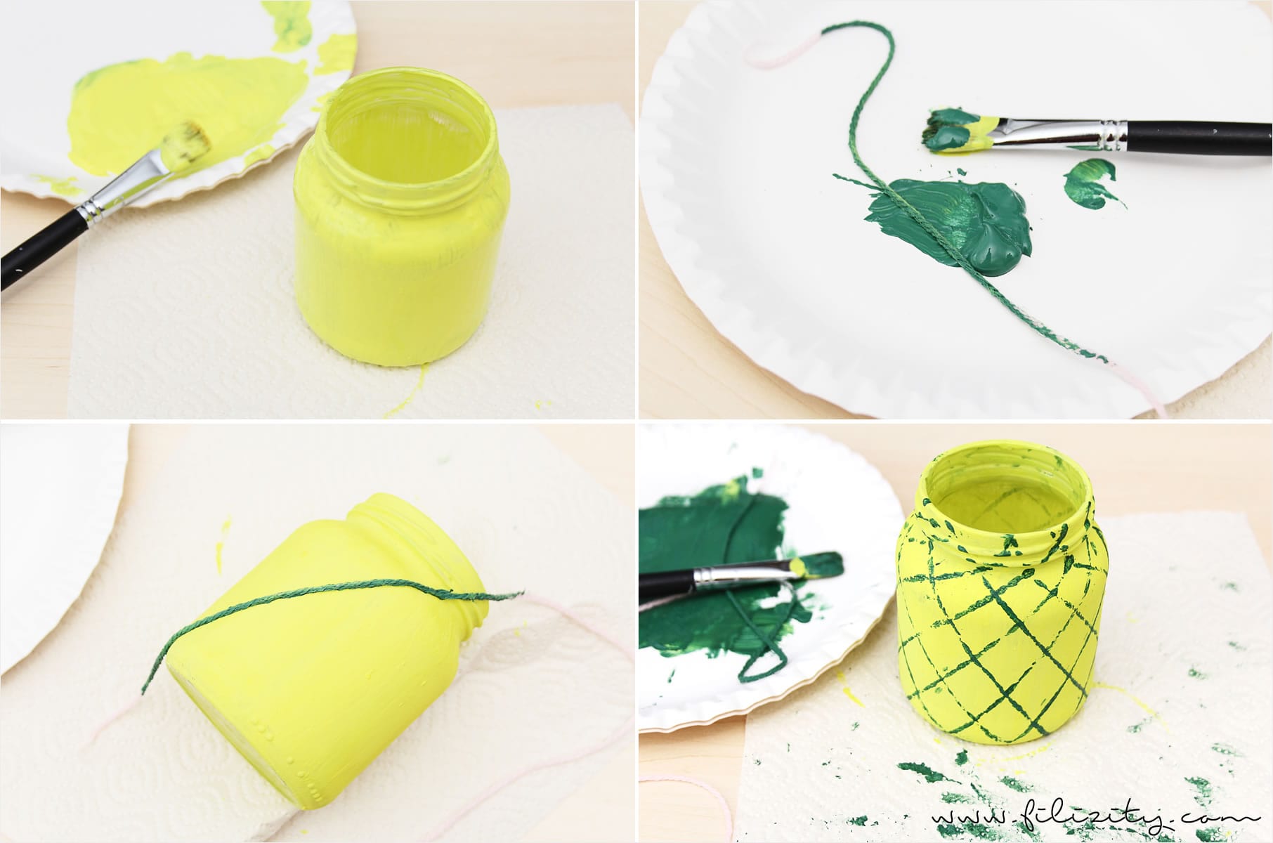 Sommer-Party: DIY Ananas-Vase | A Little Fashion