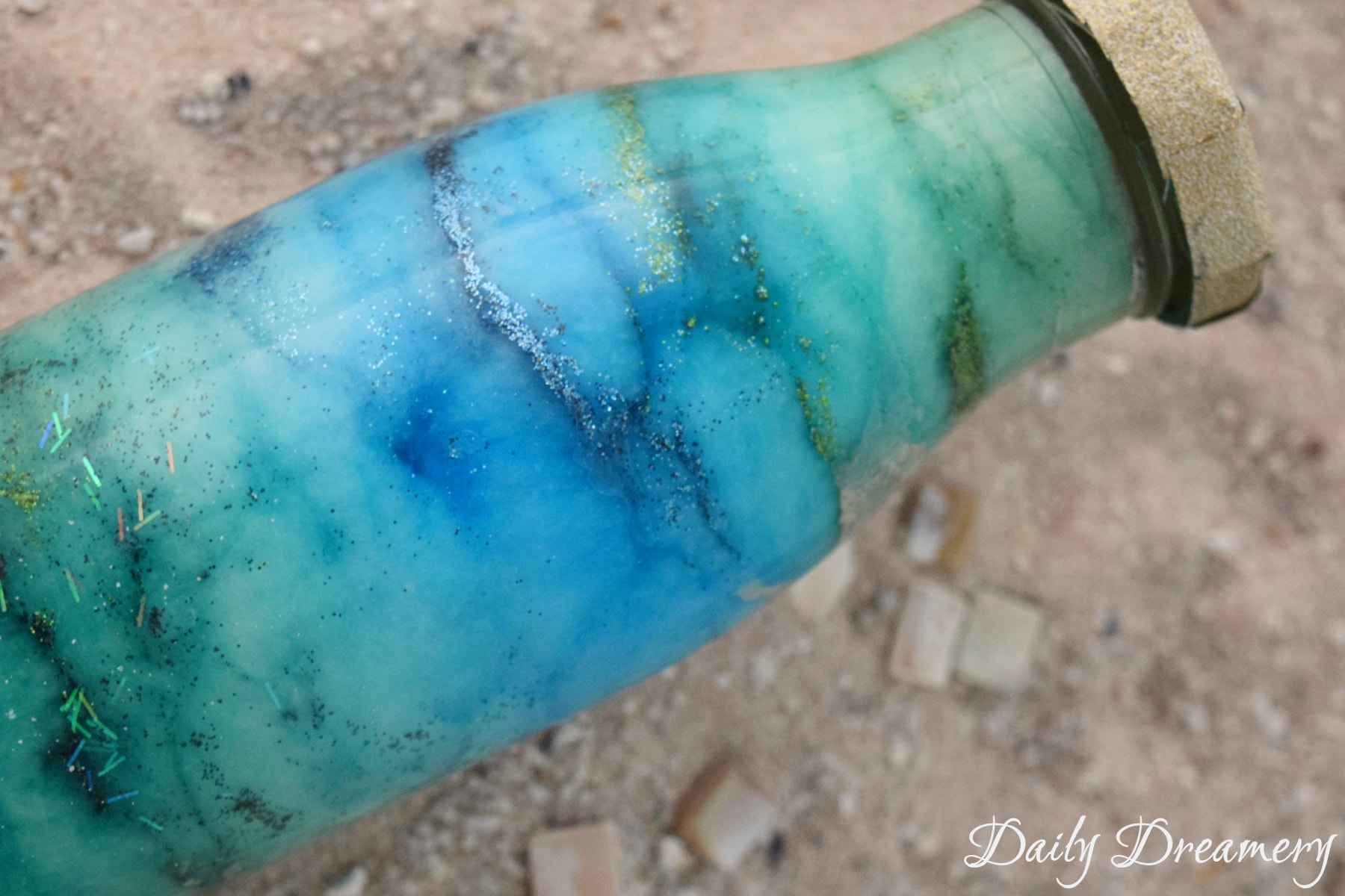 bottled galaxies and oceans