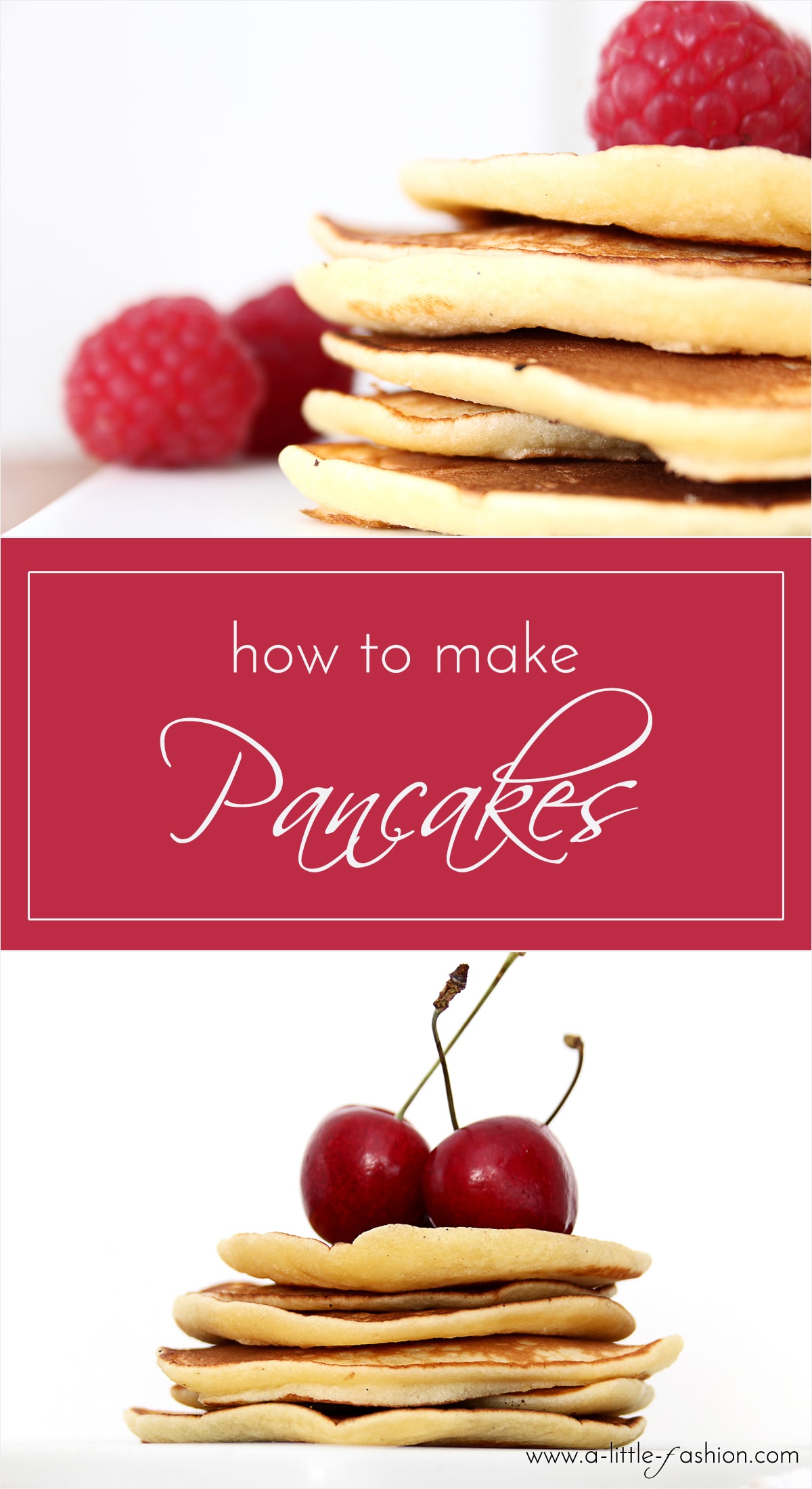 Grundrezept für amerikanische Pancakes | A Little Fashion