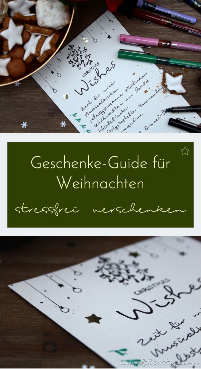 Geschenke-Guide für Weihnachten - Filizity.com