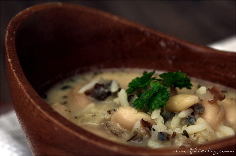 Wildreis-Bohnen-Suppe - Filizity.com