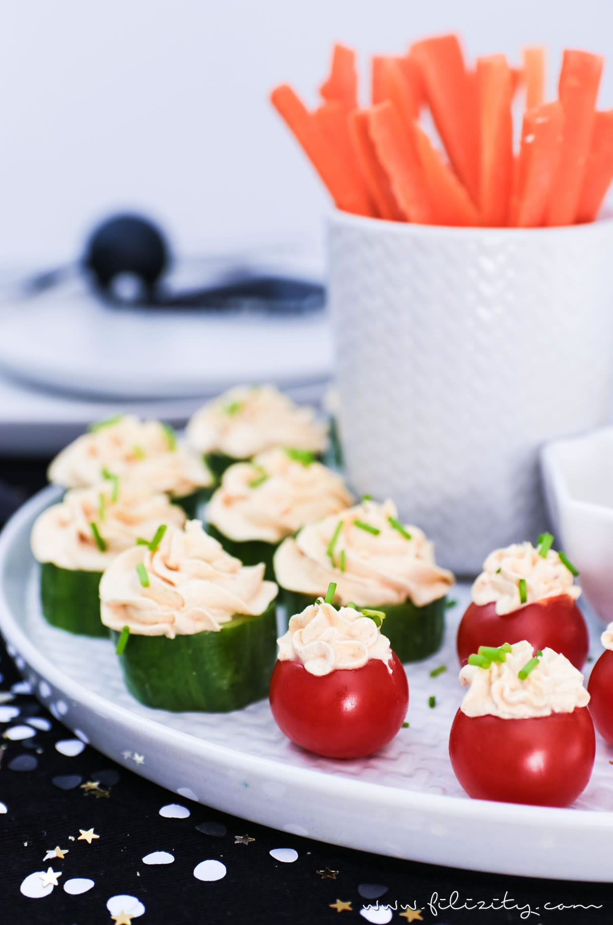 Silvester-Rezept: Fingerfood & Curry-Dip für's Party-Buffet | Filizity.com | Food-Blog aus dem Rheinland #silvester #partyfood #party #fingerfood #nye