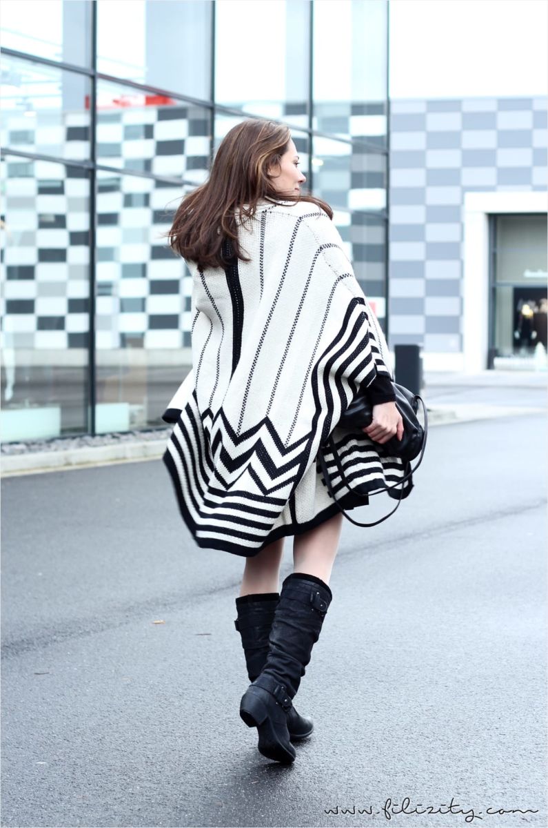 Winter-Outfit mit Basefield-Cape - Filizity.com