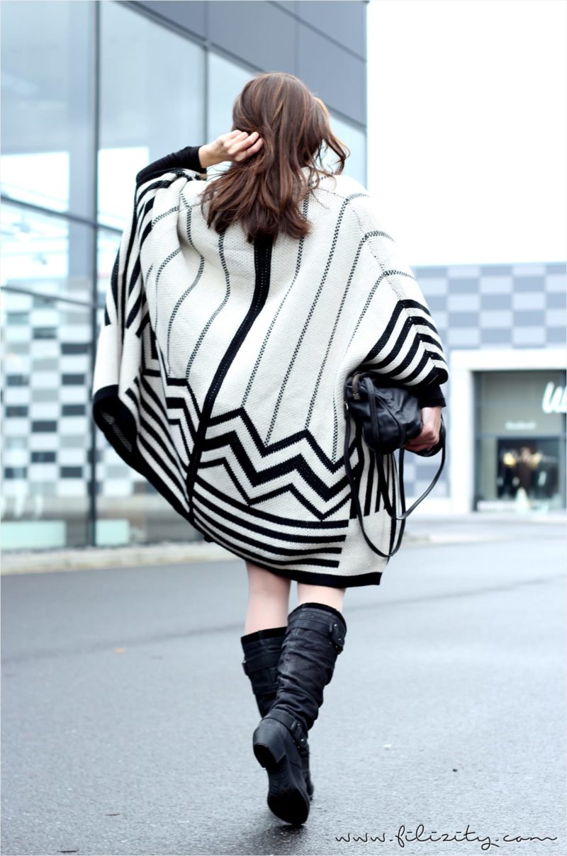 Winter-Outfit mit Basefield-Cape - Filizity.com