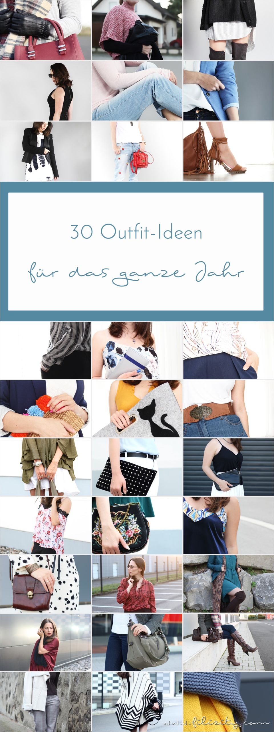 30 Outfit-Ideen für das ganze Jahr