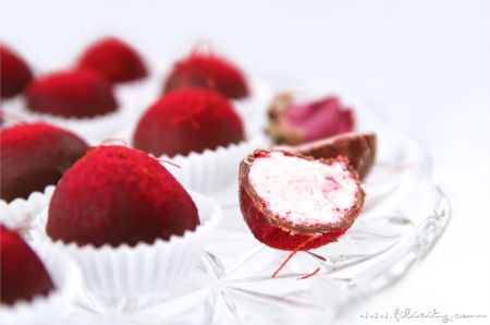 Himbeer-Pralinen: Schokoladige Liebesgeschenke mit Vitamix
