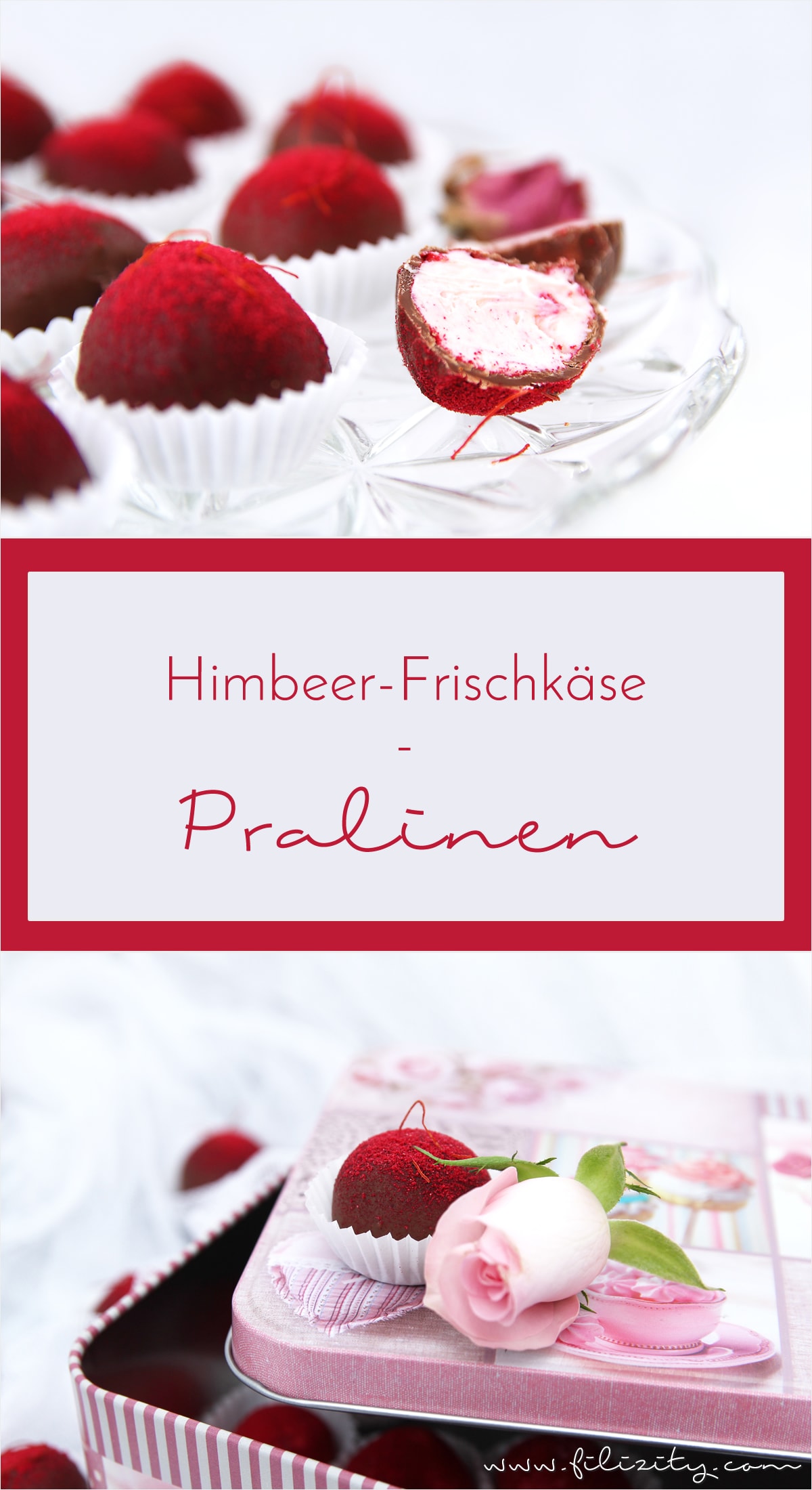 Himbeer-Pralinen: Schokoladige Liebesgeschenke mit Vitamix