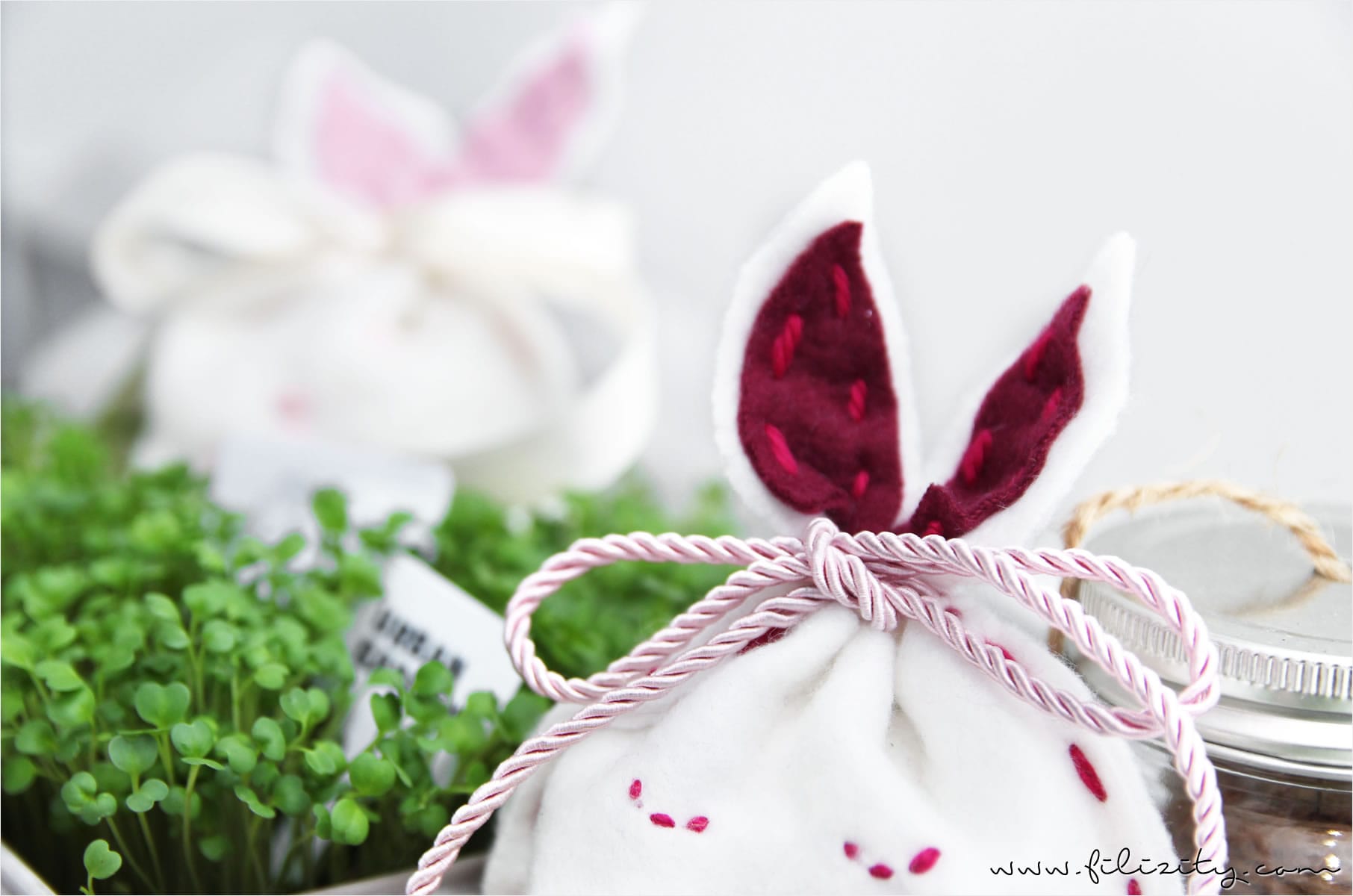 Kleine Hasenbeutel – Süße Verpackung für Ostergeschenke