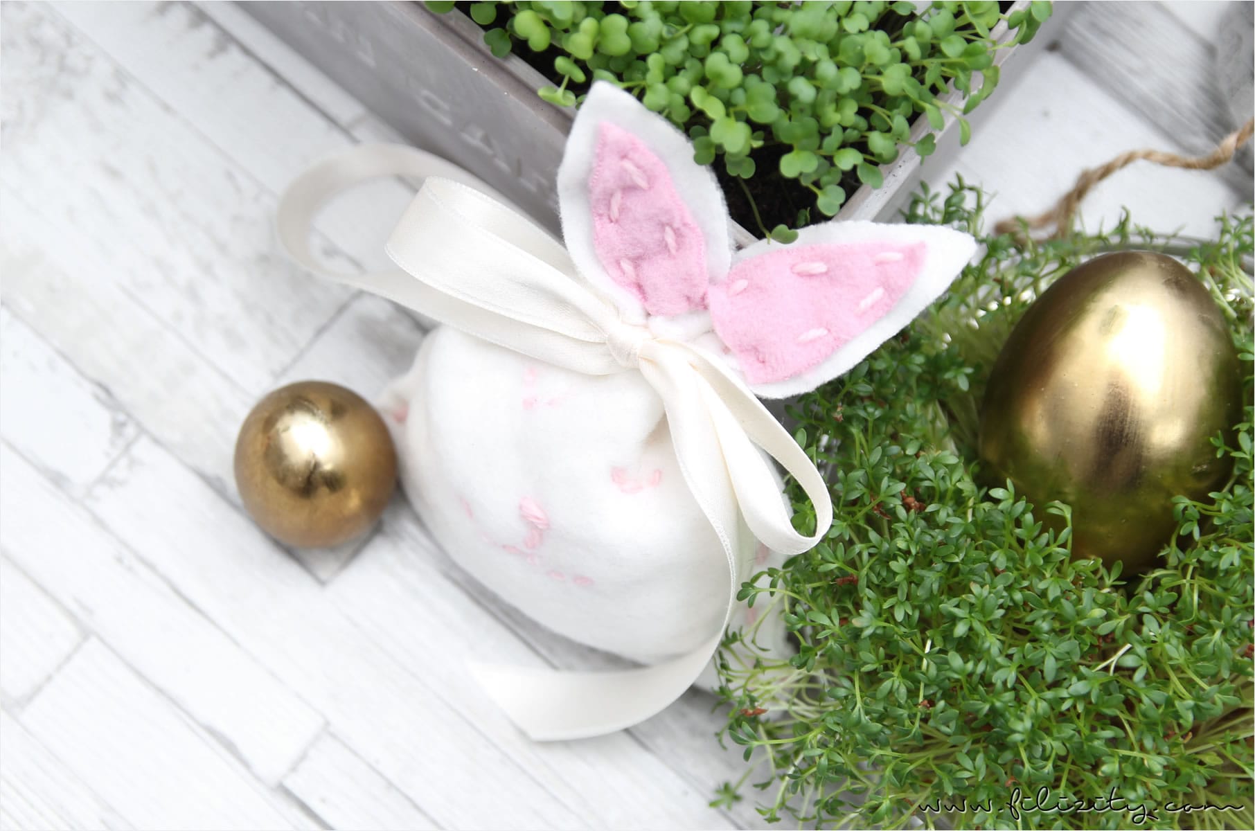 Kleine Hasenbeutel – Süße Verpackung für Ostergeschenke