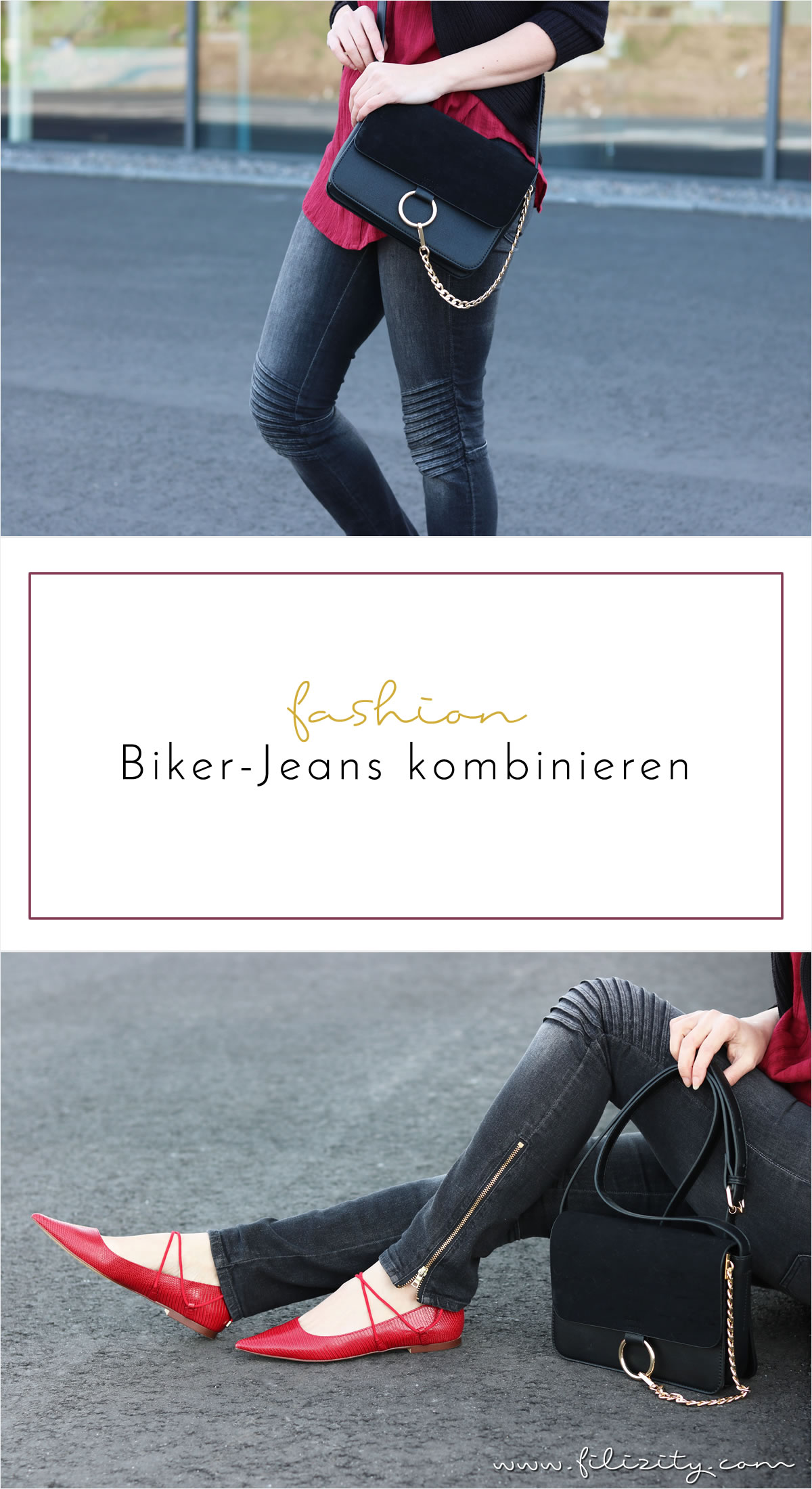 Biker-Jeans kombinieren – So stylt ihr die Trend-Hose