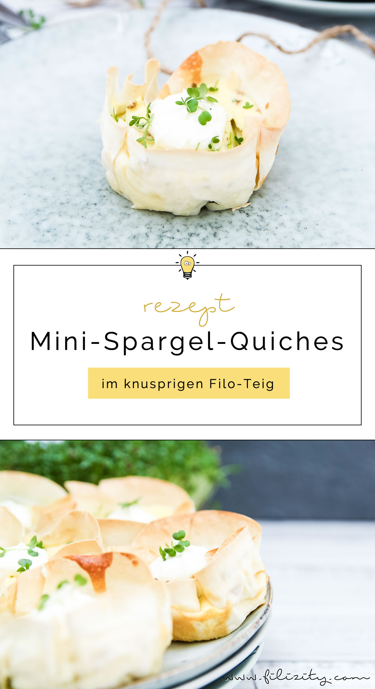 Mini-Spargel-Quiches - Urban Gardening mit frischen Kräutern | Filizity.com | Food-Blog aus dem Rheinland #frühling #spargel