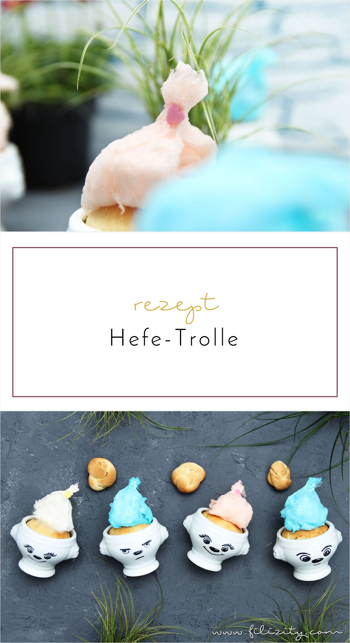 Rezept: Süße Hefe-Trolle zu Ostern