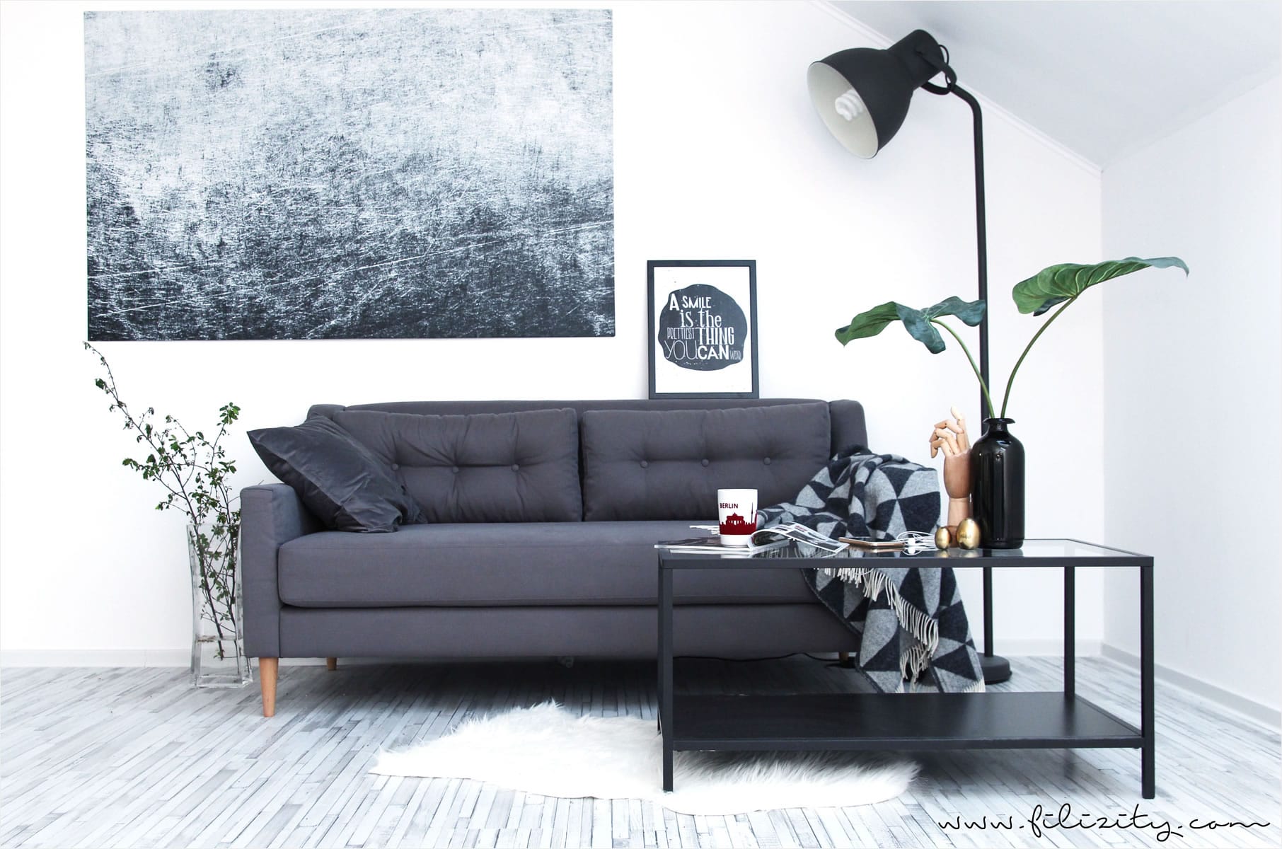 Interior-Update: Das Wohnzimmer im Blogger-Fotostudio