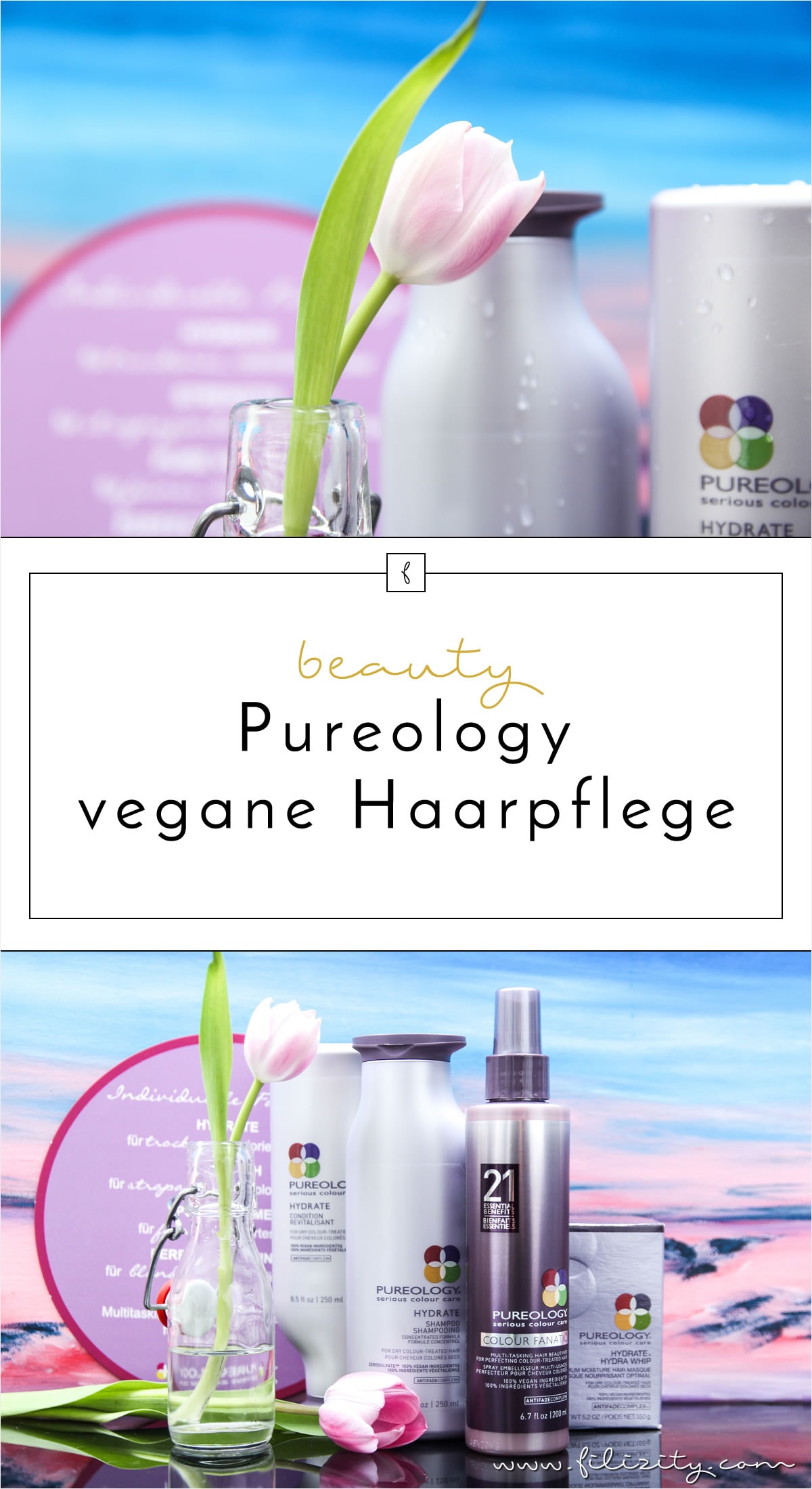 Pureology Hydrate – Vegane Feuchtigkeitspflege von L’Oréal für coloriertes Haar