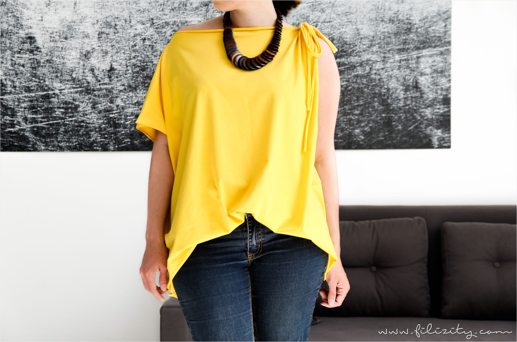 DIY: Trend-Shirt für Sommer in 10 Minuten selber nähen