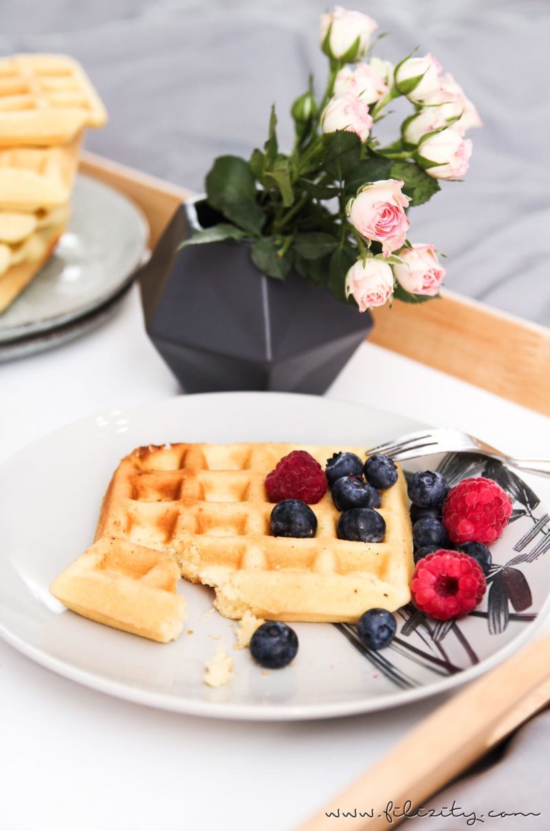 Grundrezept für fluffige Waffeln - Filizity.com Grundrezept für fluffige Waffeln - Filizity.com