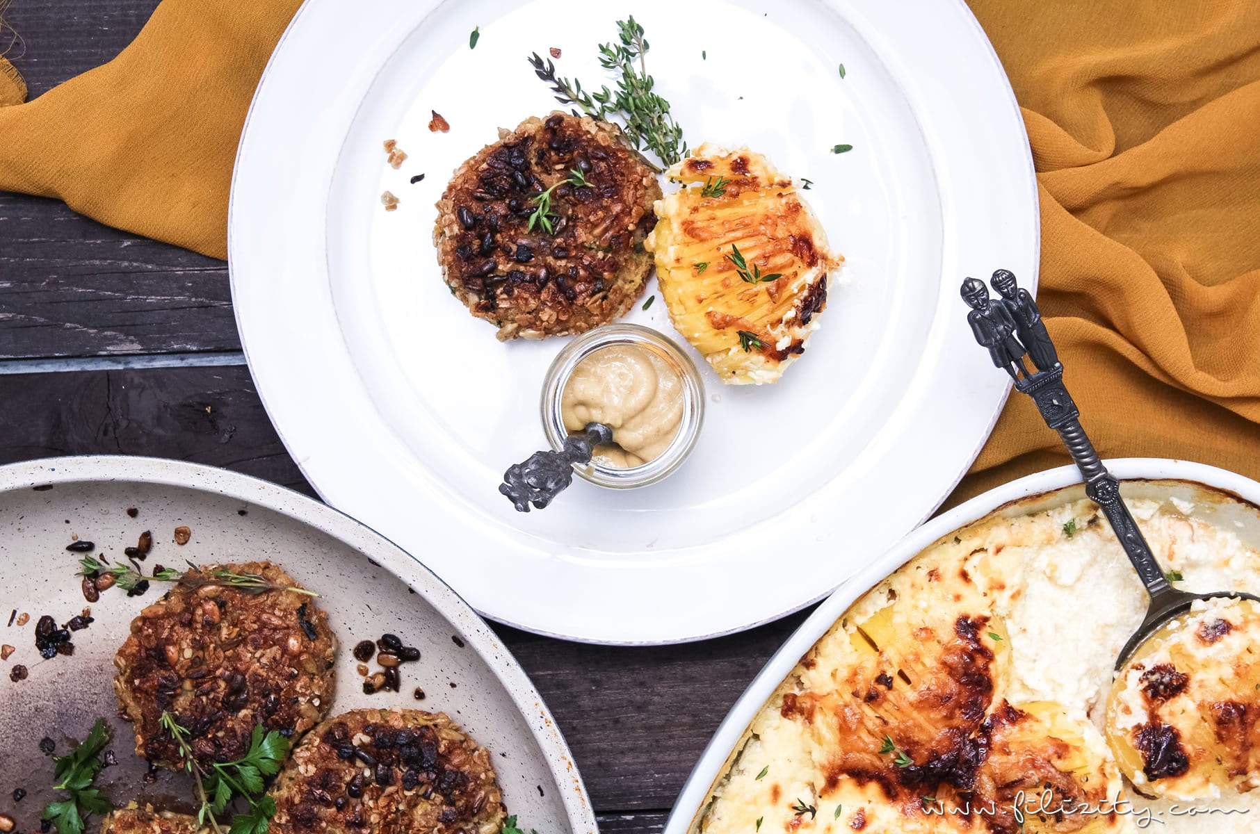 vegetarische Dinkel-Frikadellen - 0% Fleisch, 100% Genuss - Filizity.com