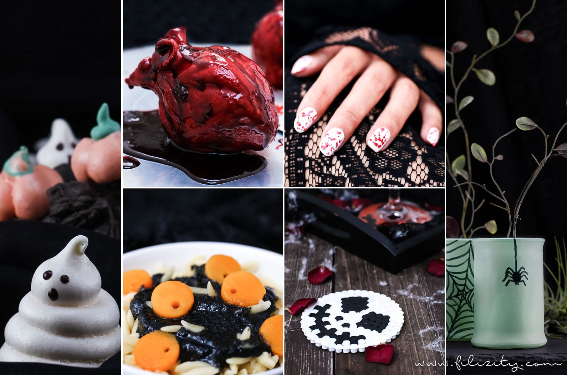 Die besten Halloween Ideen - Rezepte, Nageldesign, DIY Deko | Filizity.com | Lifestyle-Blog aus dem Rheinland #halloween