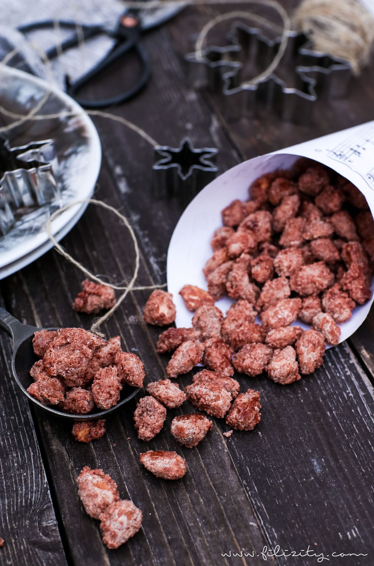 Rezept: Gebrannte Mandeln wie vom Weihnachtsmarkt #weihnachten #advent