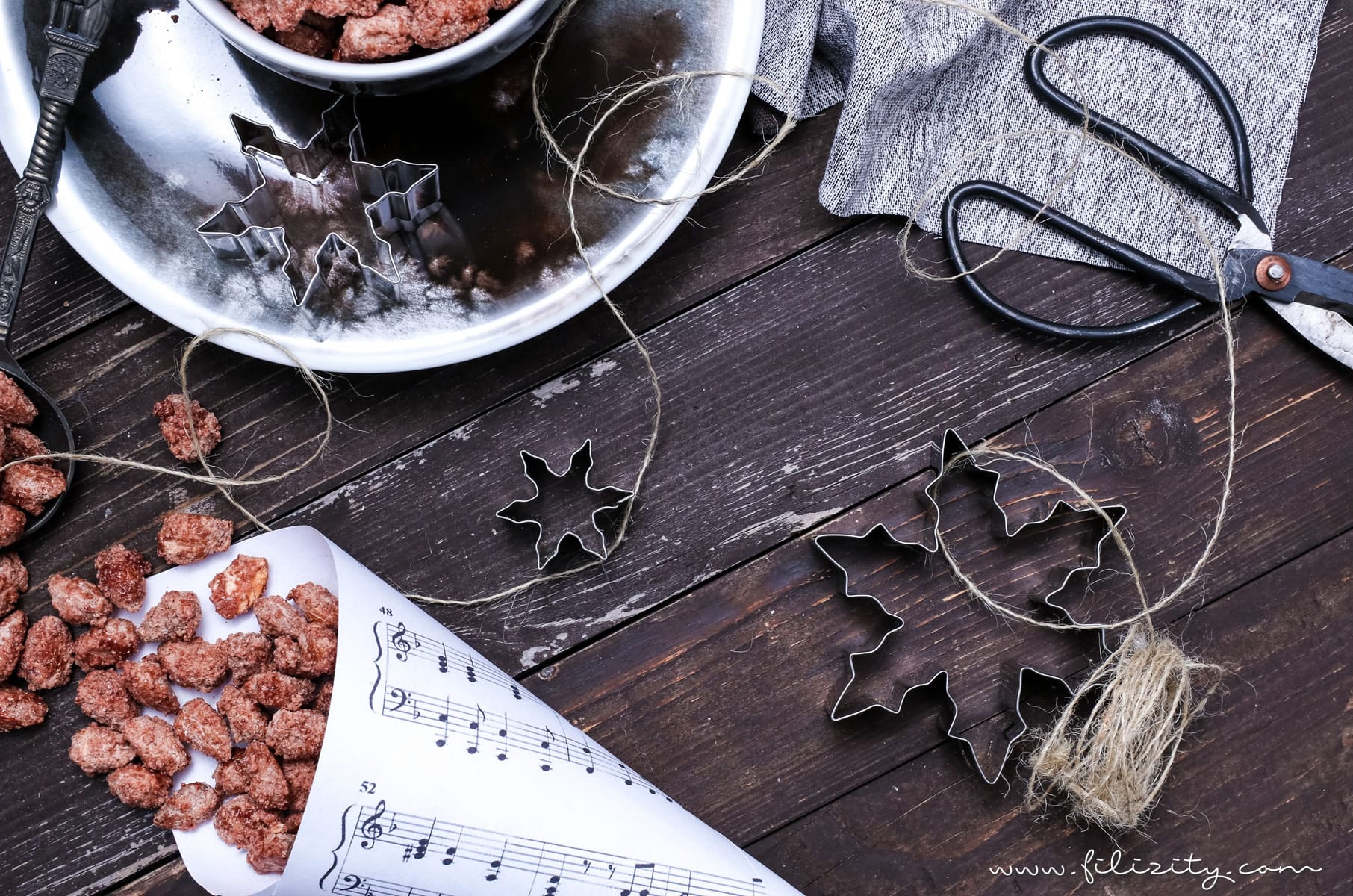 Rezept: Gebrannte Mandeln wie vom Weihnachtsmarkt #weihnachten #advent