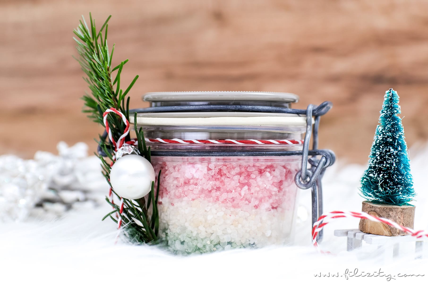 Weihnachts-Geschenkidee: DIY Badesalz mit Weihnachtsduft | Filizity.com | Beauty-Blog aus dem Rheinland #weihnachten #weihnachtsgeschenke #geschenkideen #natürkosmetik