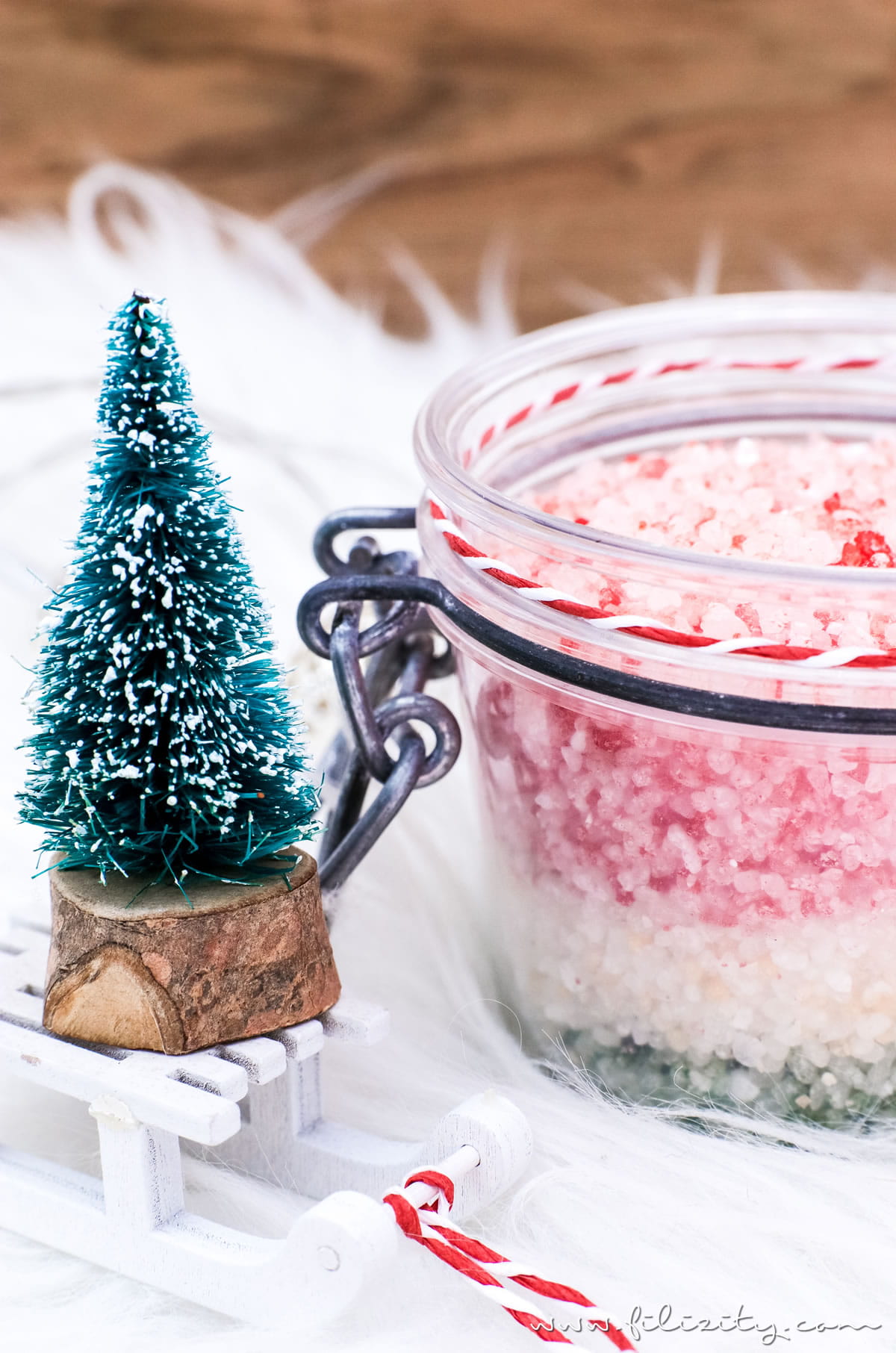 Weihnachts-Geschenkidee: DIY Badesalz mit Weihnachtsduft | Filizity.com | Beauty-Blog aus dem Rheinland #weihnachten #weihnachtsgeschenke #geschenkideen #natürkosmetik