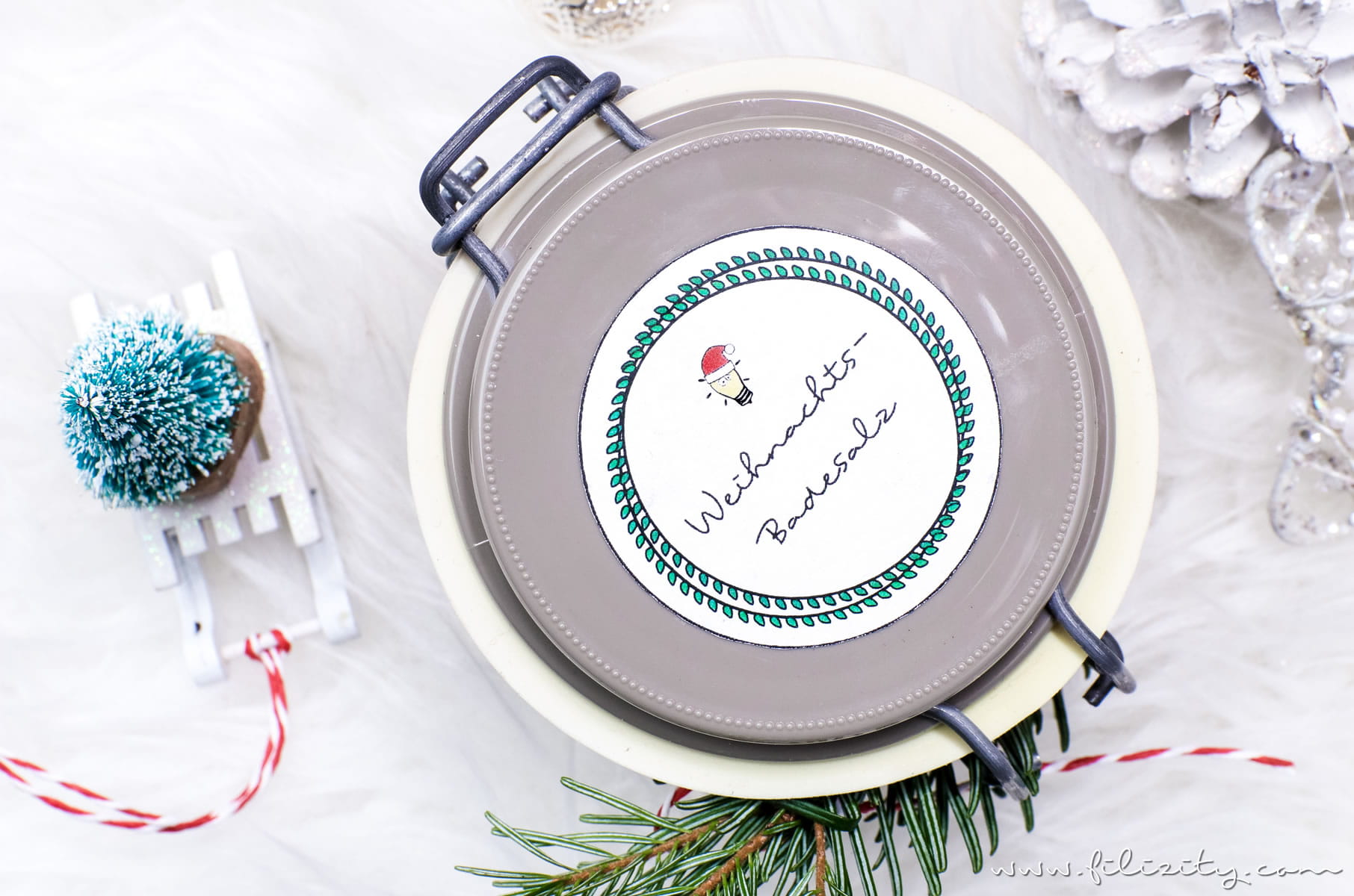 Weihnachts-Geschenkidee: DIY Badesalz mit Weihnachtsduft | Filizity.com | Beauty-Blog aus dem Rheinland #weihnachten #weihnachtsgeschenke #geschenkideen #natürkosmetik