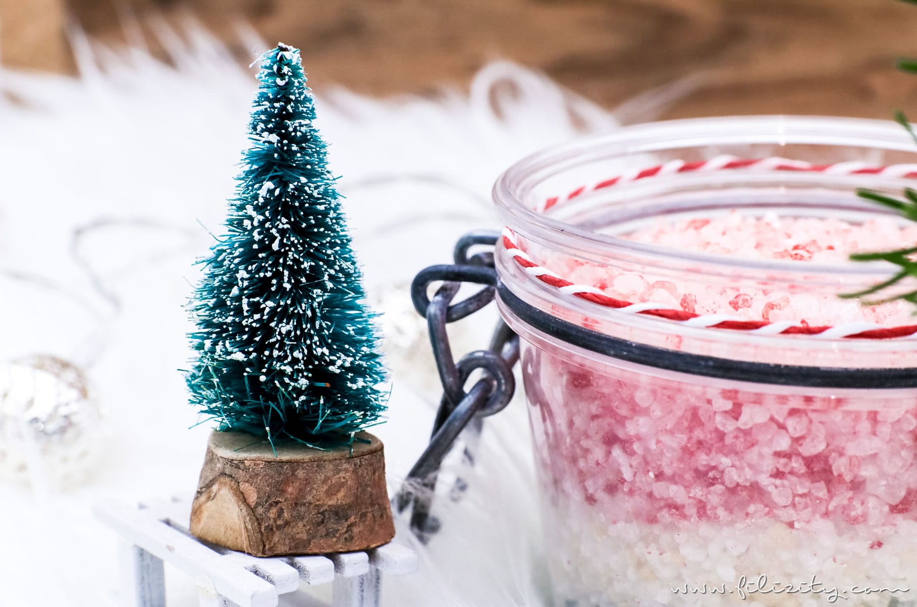Weihnachts-Geschenkidee: DIY Badesalz mit Weihnachtsduft | Filizity.com | Beauty-Blog aus dem Rheinland #weihnachten #weihnachtsgeschenke #geschenkideen #natürkosmetik